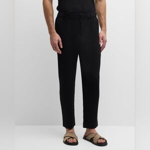 Homme Plisse Issey Miyake JF150 Pleats Trousers Black size 1